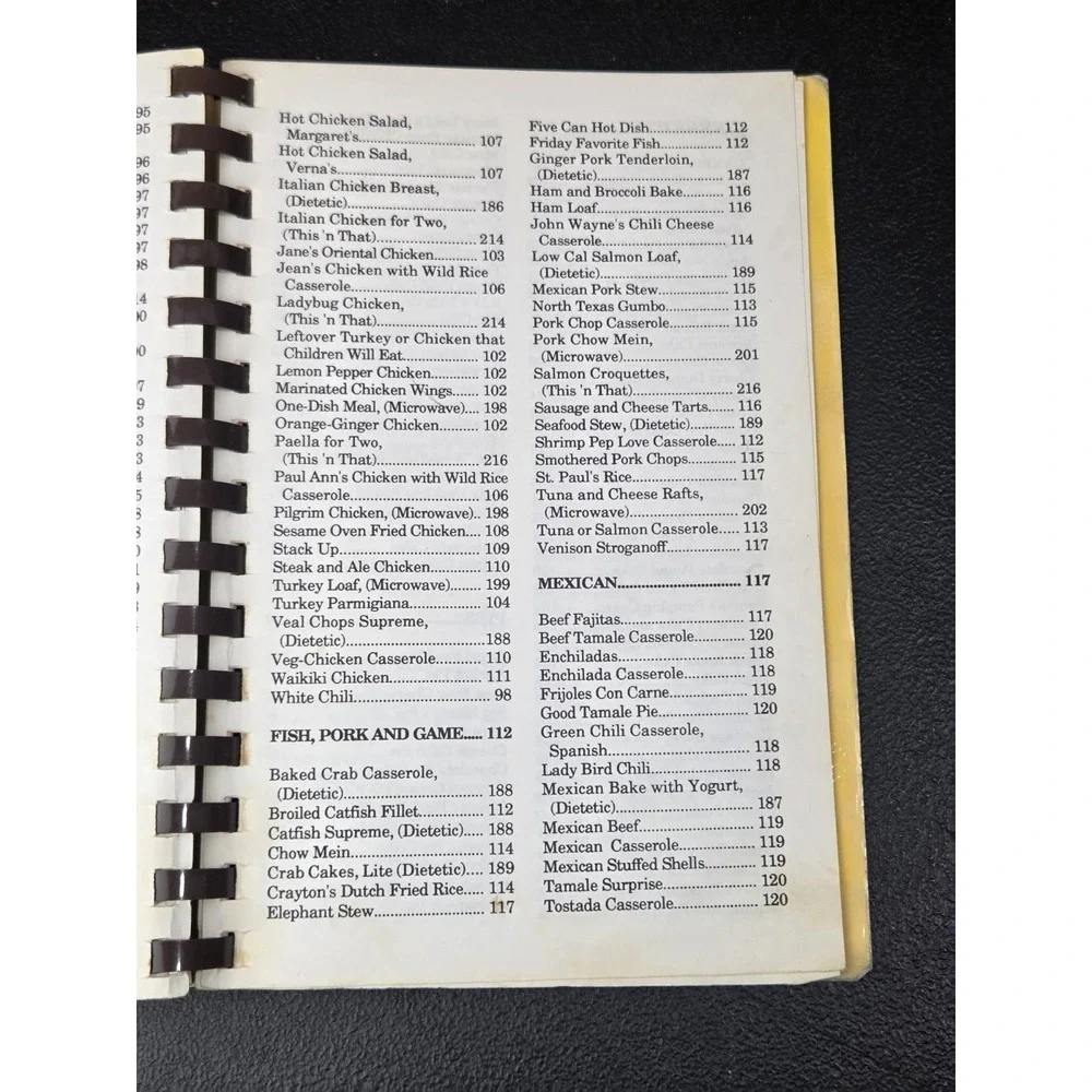 Meadowbrook United Methodist‎ Church Cookbook North Carolina ? 1990